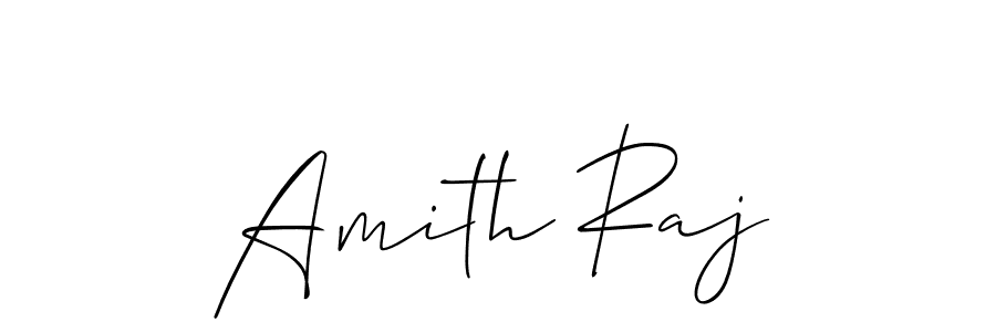 You should practise on your own different ways (Allison_Script) to write your name (Amith Raj) in signature. don't let someone else do it for you. Amith Raj signature style 2 images and pictures png
