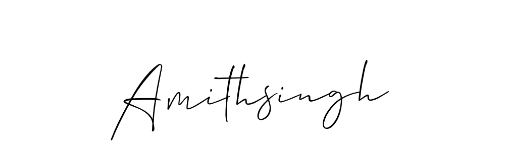 if you are searching for the best signature style for your name Amithsingh. so please give up your signature search. here we have designed multiple signature styles  using Allison_Script. Amithsingh signature style 2 images and pictures png