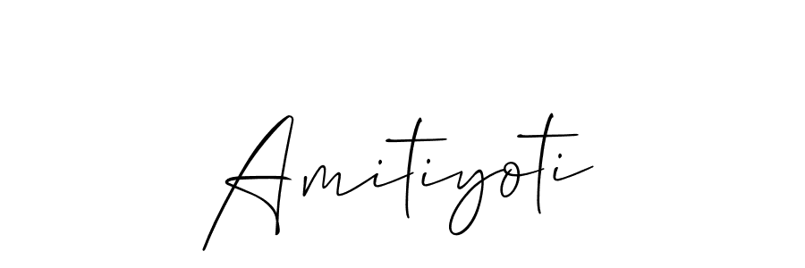 It looks lik you need a new signature style for name Amitiyoti. Design unique handwritten (Allison_Script) signature with our free signature maker in just a few clicks. Amitiyoti signature style 2 images and pictures png