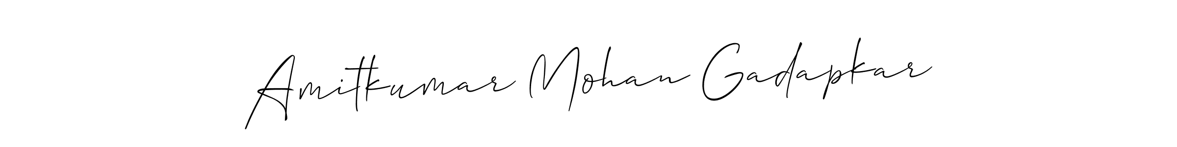 Best and Professional Signature Style for Amitkumar Mohan Gadapkar. Allison_Script Best Signature Style Collection. Amitkumar Mohan Gadapkar signature style 2 images and pictures png