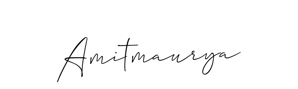 if you are searching for the best signature style for your name Amitmaurya. so please give up your signature search. here we have designed multiple signature styles  using Allison_Script. Amitmaurya signature style 2 images and pictures png