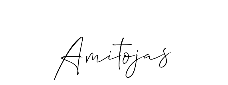 You should practise on your own different ways (Allison_Script) to write your name (Amitojas) in signature. don't let someone else do it for you. Amitojas signature style 2 images and pictures png