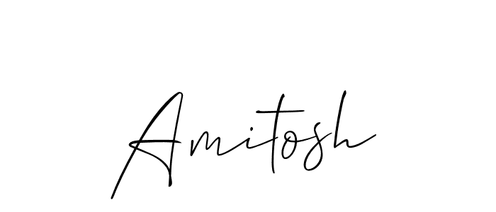 How to Draw Amitosh signature style? Allison_Script is a latest design signature styles for name Amitosh. Amitosh signature style 2 images and pictures png