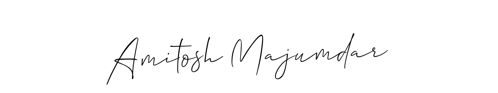 You should practise on your own different ways (Allison_Script) to write your name (Amitosh Majumdar) in signature. don't let someone else do it for you. Amitosh Majumdar signature style 2 images and pictures png