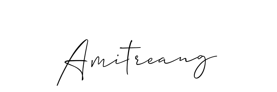 Amitreang stylish signature style. Best Handwritten Sign (Allison_Script) for my name. Handwritten Signature Collection Ideas for my name Amitreang. Amitreang signature style 2 images and pictures png