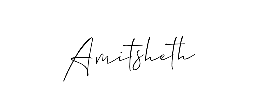 Use a signature maker to create a handwritten signature online. With this signature software, you can design (Allison_Script) your own signature for name Amitsheth. Amitsheth signature style 2 images and pictures png