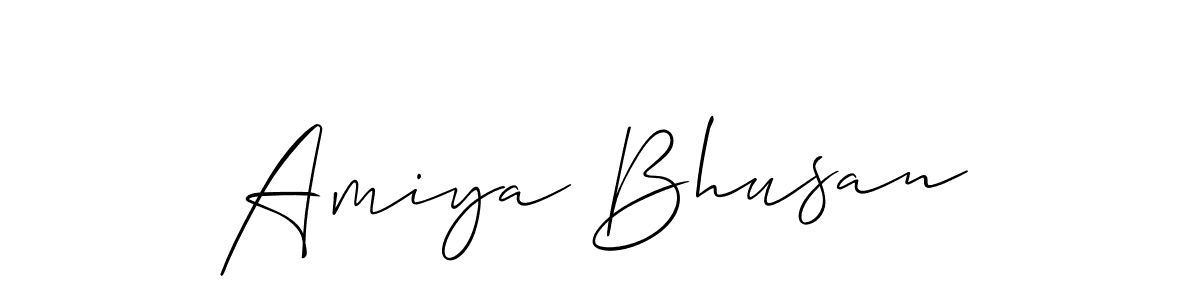 Make a short Amiya Bhusan signature style. Manage your documents anywhere anytime using Allison_Script. Create and add eSignatures, submit forms, share and send files easily. Amiya Bhusan signature style 2 images and pictures png