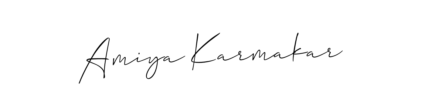 Here are the top 10 professional signature styles for the name Amiya Karmakar. These are the best autograph styles you can use for your name. Amiya Karmakar signature style 2 images and pictures png