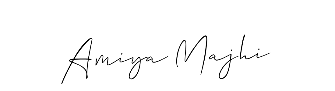Also we have Amiya Majhi name is the best signature style. Create professional handwritten signature collection using Allison_Script autograph style. Amiya Majhi signature style 2 images and pictures png