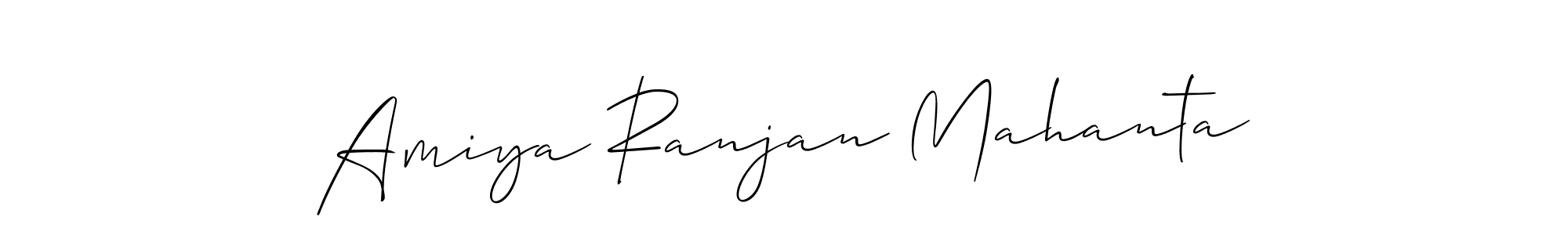 You should practise on your own different ways (Allison_Script) to write your name (Amiya Ranjan Mahanta) in signature. don't let someone else do it for you. Amiya Ranjan Mahanta signature style 2 images and pictures png