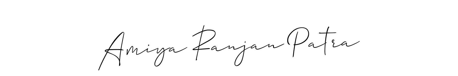 Amiya Ranjan Patra stylish signature style. Best Handwritten Sign (Allison_Script) for my name. Handwritten Signature Collection Ideas for my name Amiya Ranjan Patra. Amiya Ranjan Patra signature style 2 images and pictures png