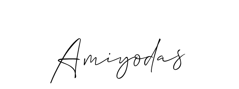 Create a beautiful signature design for name Amiyodas. With this signature (Allison_Script) fonts, you can make a handwritten signature for free. Amiyodas signature style 2 images and pictures png