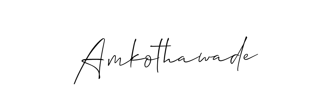 You can use this online signature creator to create a handwritten signature for the name Amkothawade. This is the best online autograph maker. Amkothawade signature style 2 images and pictures png