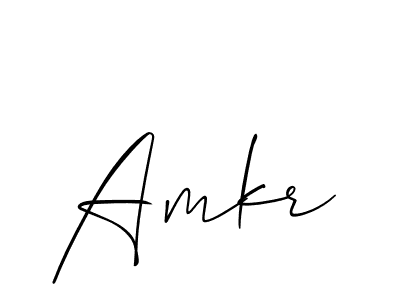 Also You can easily find your signature by using the search form. We will create Amkr name handwritten signature images for you free of cost using Allison_Script sign style. Amkr signature style 2 images and pictures png