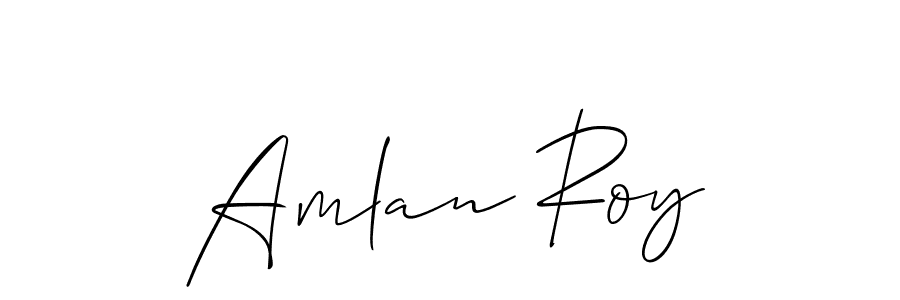 How to Draw Amlan Roy signature style? Allison_Script is a latest design signature styles for name Amlan Roy. Amlan Roy signature style 2 images and pictures png