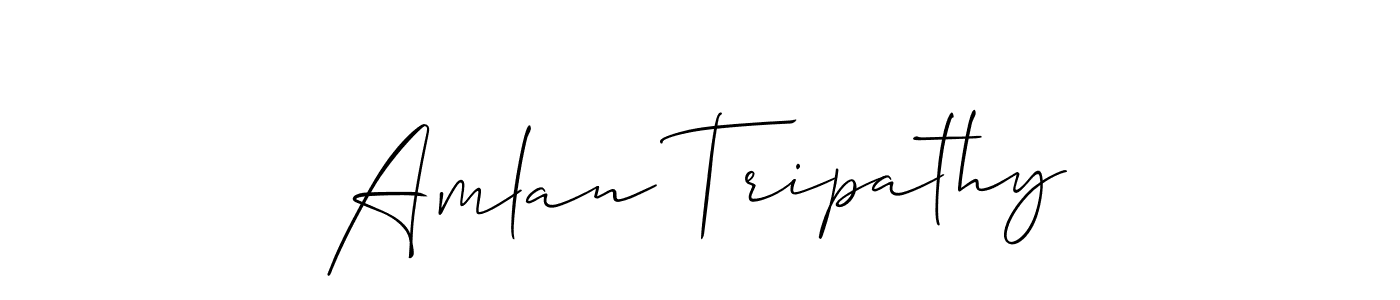 Make a beautiful signature design for name Amlan Tripathy. Use this online signature maker to create a handwritten signature for free. Amlan Tripathy signature style 2 images and pictures png