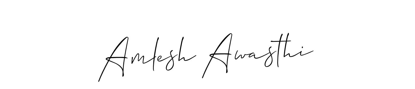 Once you've used our free online signature maker to create your best signature Allison_Script style, it's time to enjoy all of the benefits that Amlesh Awasthi name signing documents. Amlesh Awasthi signature style 2 images and pictures png