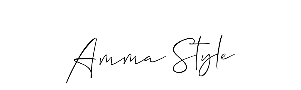 See photos of Amma Style official signature by Spectra . Check more albums & portfolios. Read reviews & check more about Allison_Script font. Amma Style signature style 2 images and pictures png