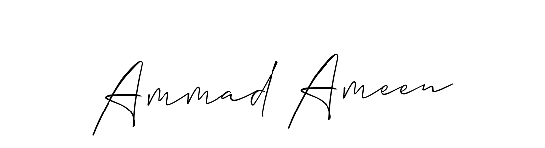 See photos of Ammad Ameen official signature by Spectra . Check more albums & portfolios. Read reviews & check more about Allison_Script font. Ammad Ameen signature style 2 images and pictures png