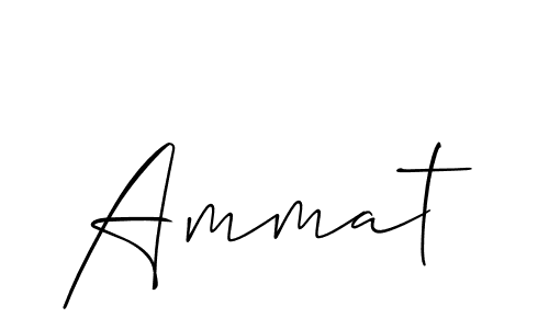 Allison_Script is a professional signature style that is perfect for those who want to add a touch of class to their signature. It is also a great choice for those who want to make their signature more unique. Get Ammat name to fancy signature for free. Ammat signature style 2 images and pictures png