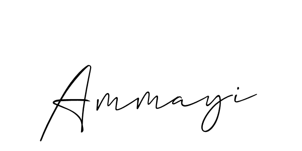 How to make Ammayi name signature. Use Allison_Script style for creating short signs online. This is the latest handwritten sign. Ammayi signature style 2 images and pictures png