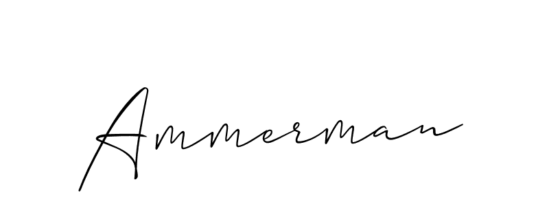 Also we have Ammerman name is the best signature style. Create professional handwritten signature collection using Allison_Script autograph style. Ammerman signature style 2 images and pictures png