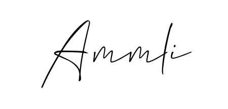 Quickly download Ammli name signature in high-resolution PNG using Allison_Script style. Ready to insert into PDFs and online applications. Ammli signature style 2 images and pictures png