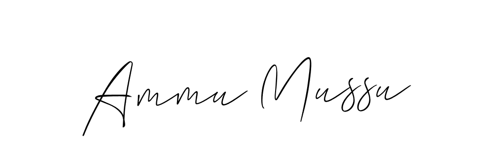 Also You can easily find your signature by using the search form. We will create Ammu Mussu name handwritten signature images for you free of cost using Allison_Script sign style. Ammu Mussu signature style 2 images and pictures png
