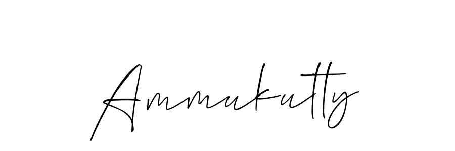 if you are searching for the best signature style for your name Ammukutty. so please give up your signature search. here we have designed multiple signature styles  using Allison_Script. Ammukutty signature style 2 images and pictures png