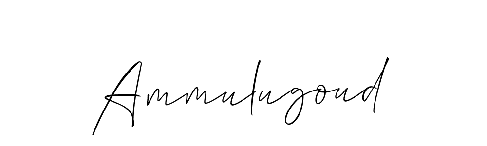 You can use this online signature creator to create a handwritten signature for the name Ammulugoud. This is the best online autograph maker. Ammulugoud signature style 2 images and pictures png