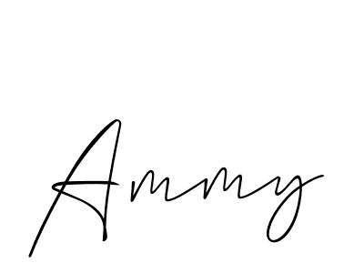 Make a beautiful signature design for name Ammy. Use this online signature maker to create a handwritten signature for free. Ammy signature style 2 images and pictures png