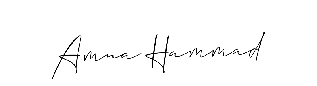 How to Draw Amna Hammad signature style? Allison_Script is a latest design signature styles for name Amna Hammad. Amna Hammad signature style 2 images and pictures png