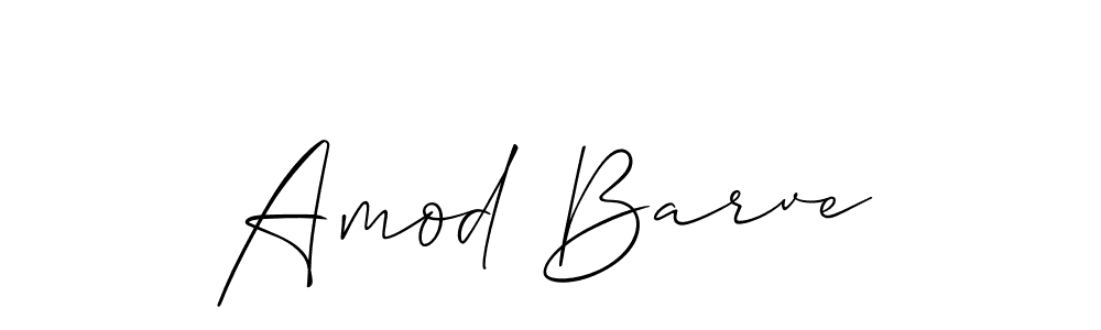 Also You can easily find your signature by using the search form. We will create Amod Barve name handwritten signature images for you free of cost using Allison_Script sign style. Amod Barve signature style 2 images and pictures png