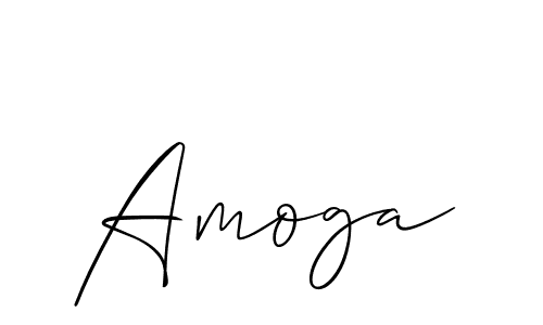 How to make Amoga name signature. Use Allison_Script style for creating short signs online. This is the latest handwritten sign. Amoga signature style 2 images and pictures png