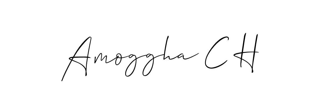 Once you've used our free online signature maker to create your best signature Allison_Script style, it's time to enjoy all of the benefits that Amoggha C H name signing documents. Amoggha C H signature style 2 images and pictures png