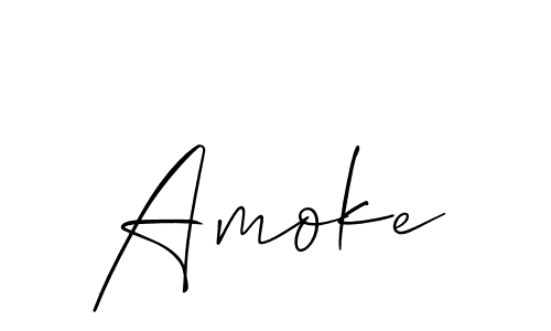 Make a short Amoke signature style. Manage your documents anywhere anytime using Allison_Script. Create and add eSignatures, submit forms, share and send files easily. Amoke signature style 2 images and pictures png
