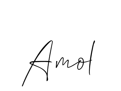 Create a beautiful signature design for name Amol. With this signature (Allison_Script) fonts, you can make a handwritten signature for free. Amol signature style 2 images and pictures png
