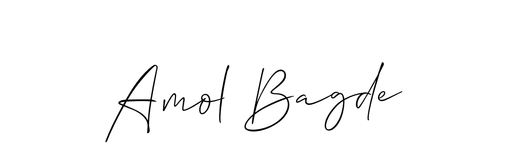 Best and Professional Signature Style for Amol Bagde. Allison_Script Best Signature Style Collection. Amol Bagde signature style 2 images and pictures png