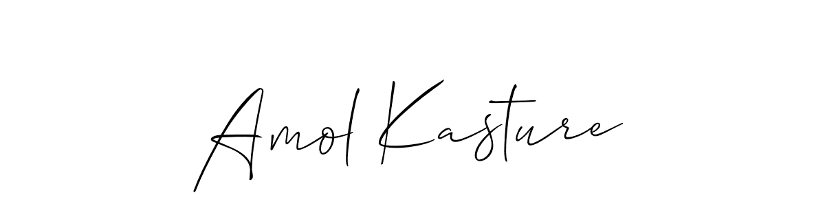 if you are searching for the best signature style for your name Amol Kasture. so please give up your signature search. here we have designed multiple signature styles  using Allison_Script. Amol Kasture signature style 2 images and pictures png
