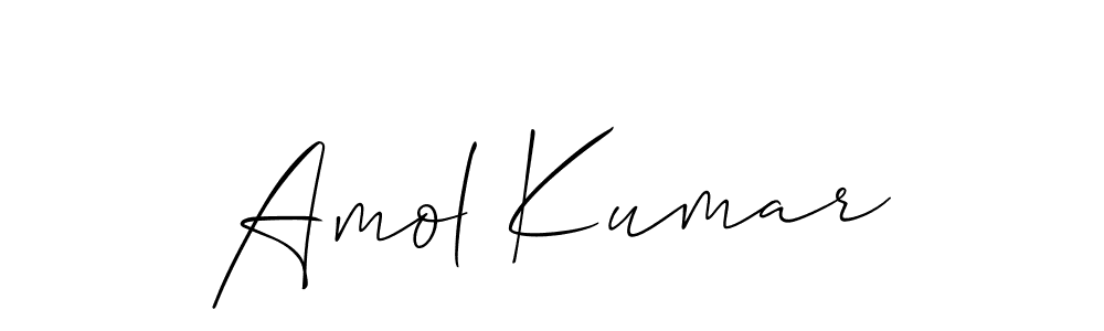 Similarly Allison_Script is the best handwritten signature design. Signature creator online .You can use it as an online autograph creator for name Amol Kumar. Amol Kumar signature style 2 images and pictures png