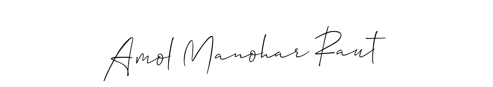 You can use this online signature creator to create a handwritten signature for the name Amol Manohar Raut. This is the best online autograph maker. Amol Manohar Raut signature style 2 images and pictures png