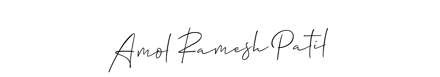 How to Draw Amol Ramesh Patil signature style? Allison_Script is a latest design signature styles for name Amol Ramesh Patil. Amol Ramesh Patil signature style 2 images and pictures png