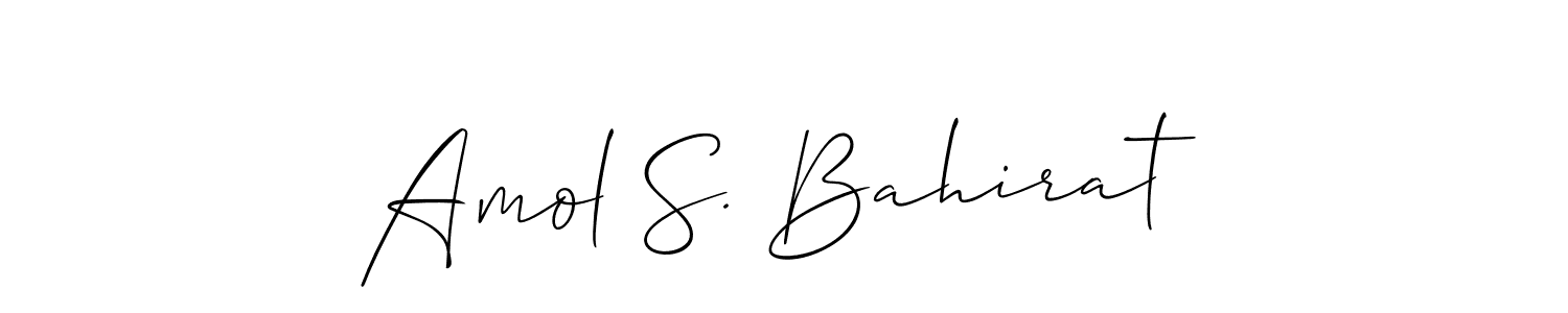 Here are the top 10 professional signature styles for the name Amol S. Bahirat. These are the best autograph styles you can use for your name. Amol S. Bahirat signature style 2 images and pictures png