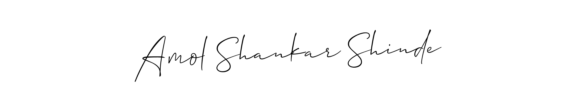 Also we have Amol Shankar Shinde name is the best signature style. Create professional handwritten signature collection using Allison_Script autograph style. Amol Shankar Shinde signature style 2 images and pictures png