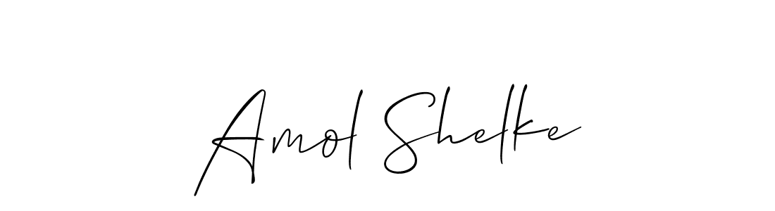 Similarly Allison_Script is the best handwritten signature design. Signature creator online .You can use it as an online autograph creator for name Amol Shelke. Amol Shelke signature style 2 images and pictures png