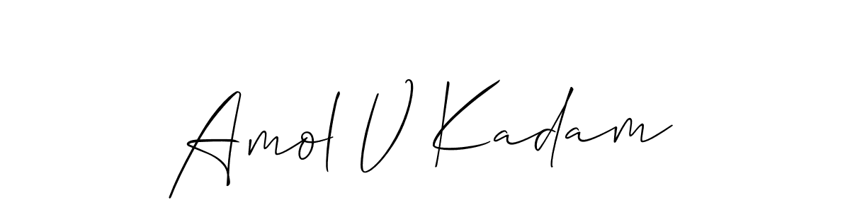 This is the best signature style for the Amol V Kadam name. Also you like these signature font (Allison_Script). Mix name signature. Amol V Kadam signature style 2 images and pictures png