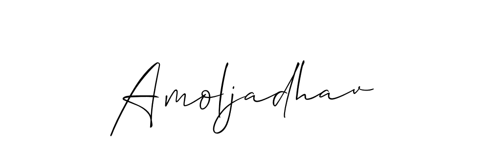 Make a beautiful signature design for name Amoljadhav. Use this online signature maker to create a handwritten signature for free. Amoljadhav signature style 2 images and pictures png