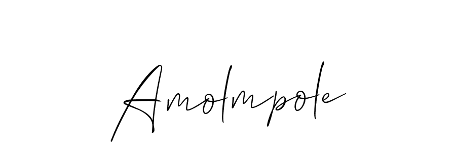 Check out images of Autograph of Amolmpole name. Actor Amolmpole Signature Style. Allison_Script is a professional sign style online. Amolmpole signature style 2 images and pictures png