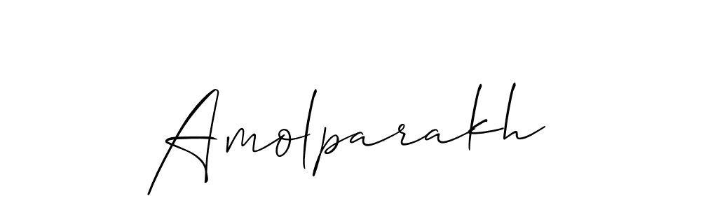 Once you've used our free online signature maker to create your best signature Allison_Script style, it's time to enjoy all of the benefits that Amolparakh name signing documents. Amolparakh signature style 2 images and pictures png