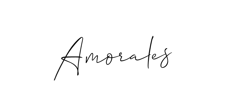 Best and Professional Signature Style for Amorales. Allison_Script Best Signature Style Collection. Amorales signature style 2 images and pictures png
